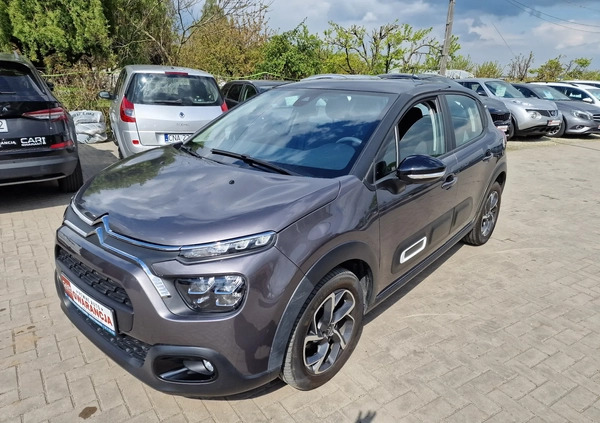 Citroen C3 cena 55900 przebieg: 26000, rok produkcji 2021 z Rzgów małe 562